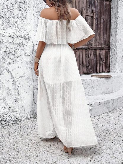 Lumiere – Off-Shoulder Maxi Dress