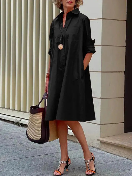 Brynn – Versatile Casual Shirt Dress