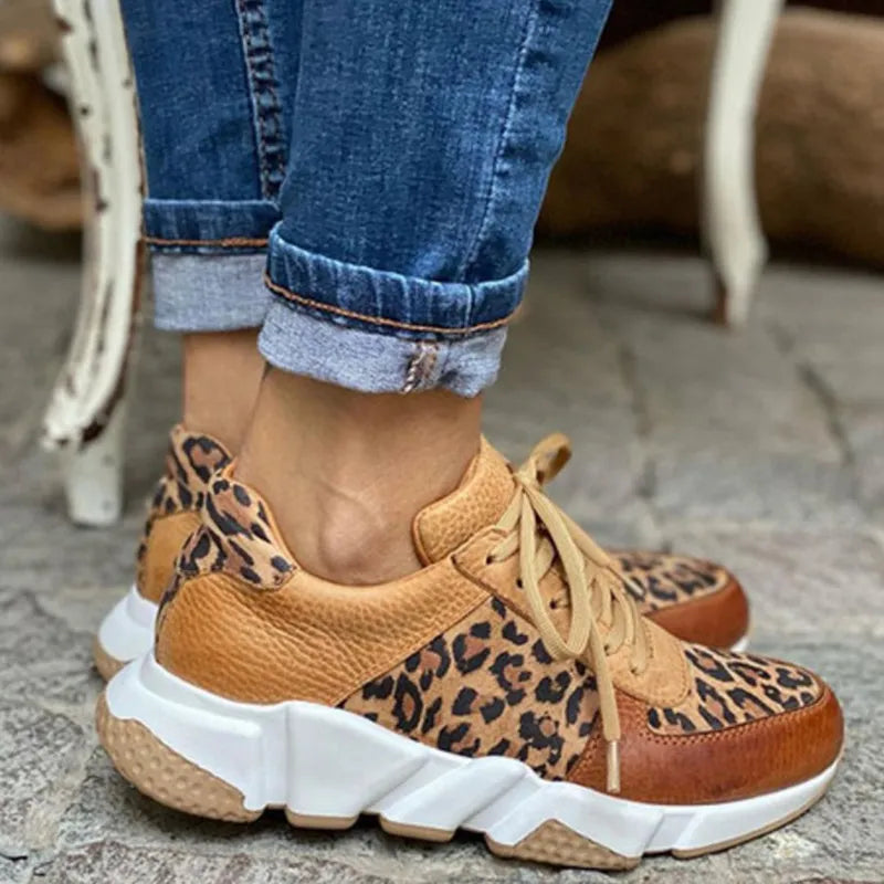 Zoé – Leopard Print Sneakers