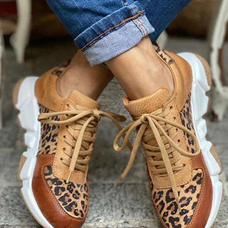 Zoé – Leopard Print Sneakers