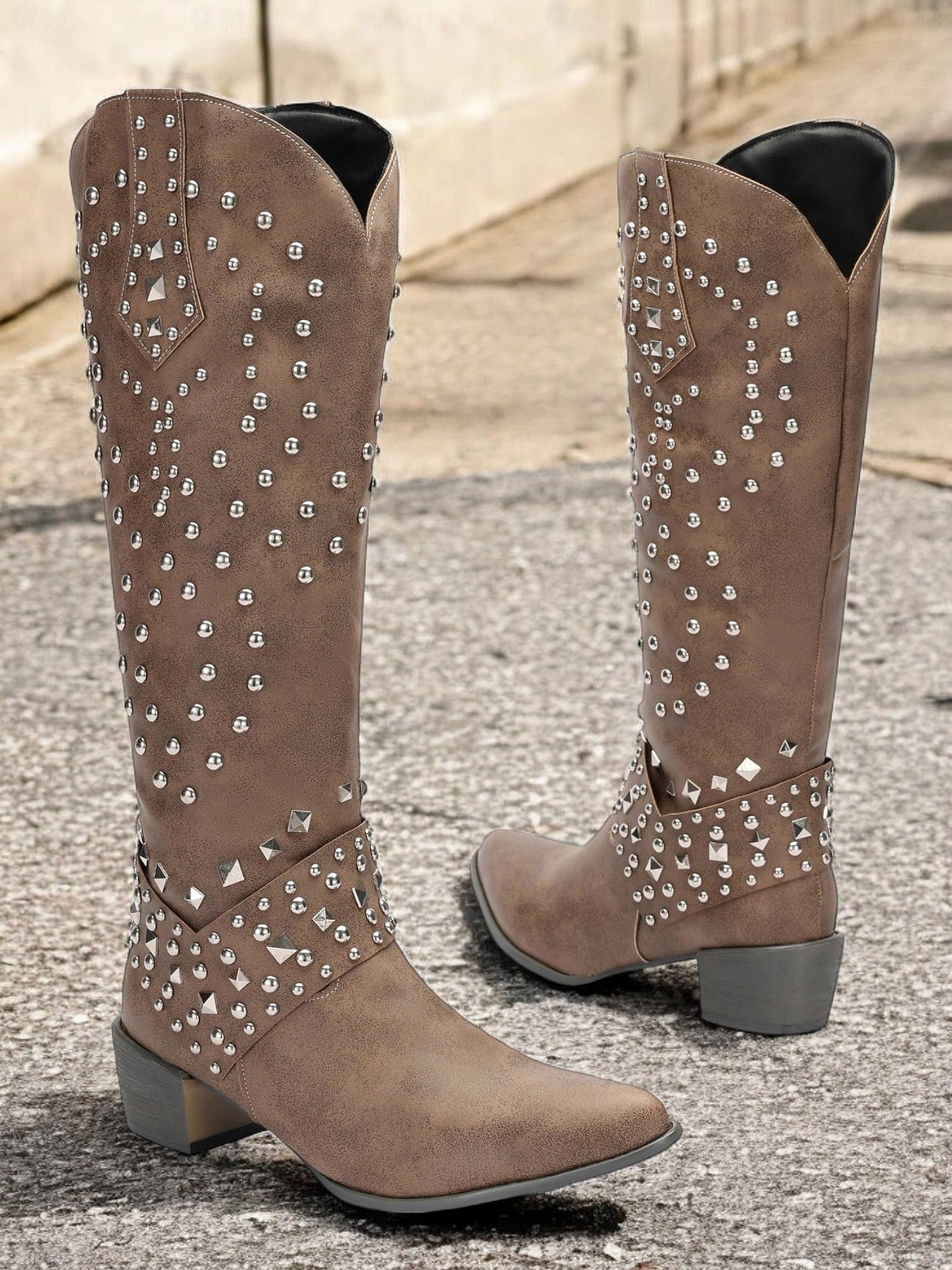 Lydia – Vintage High Boots