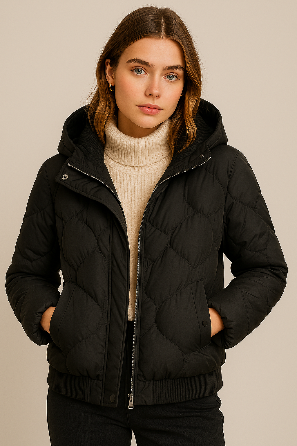 Ariella - Women's Quilted Puffer Jacket