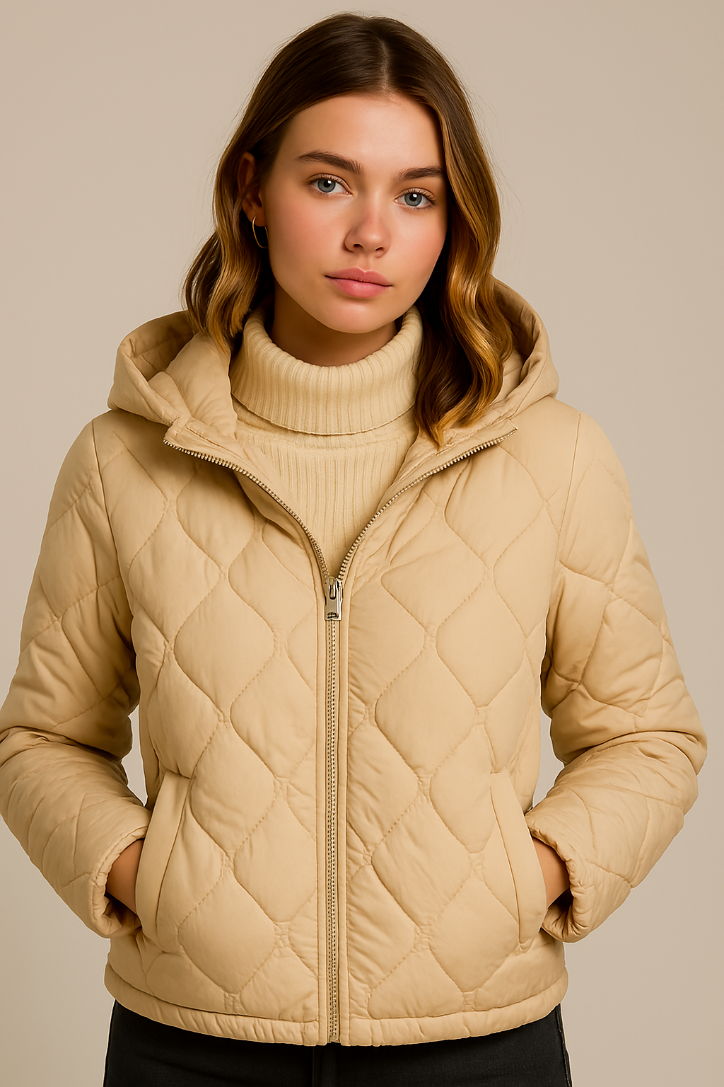 Ariella - Women's Quilted Puffer Jacket