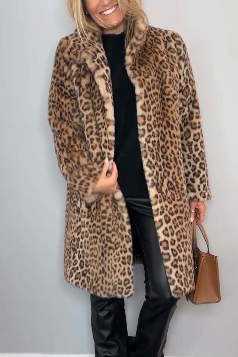 Nevaeh – Luxe Leopard Coat