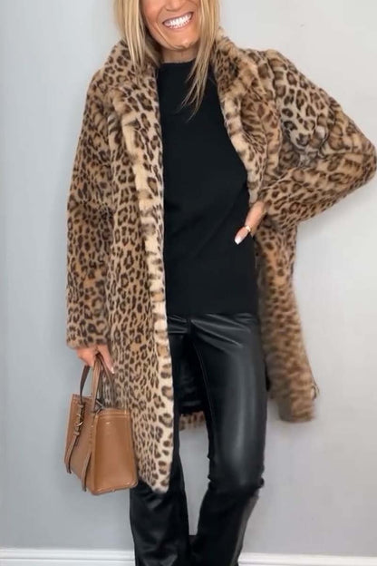 Nevaeh – Luxe Leopard Coat