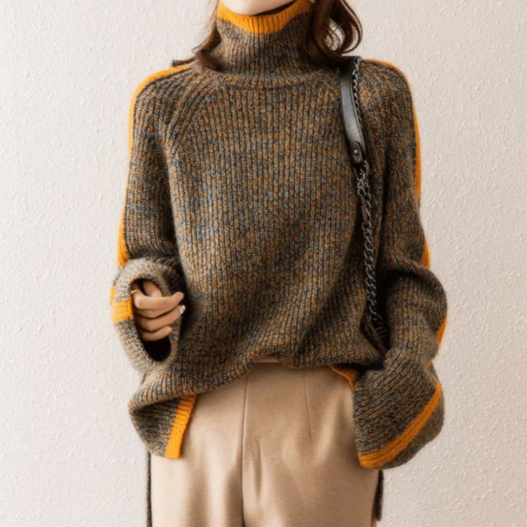 Callie – Knitted Turtleneck Sweater