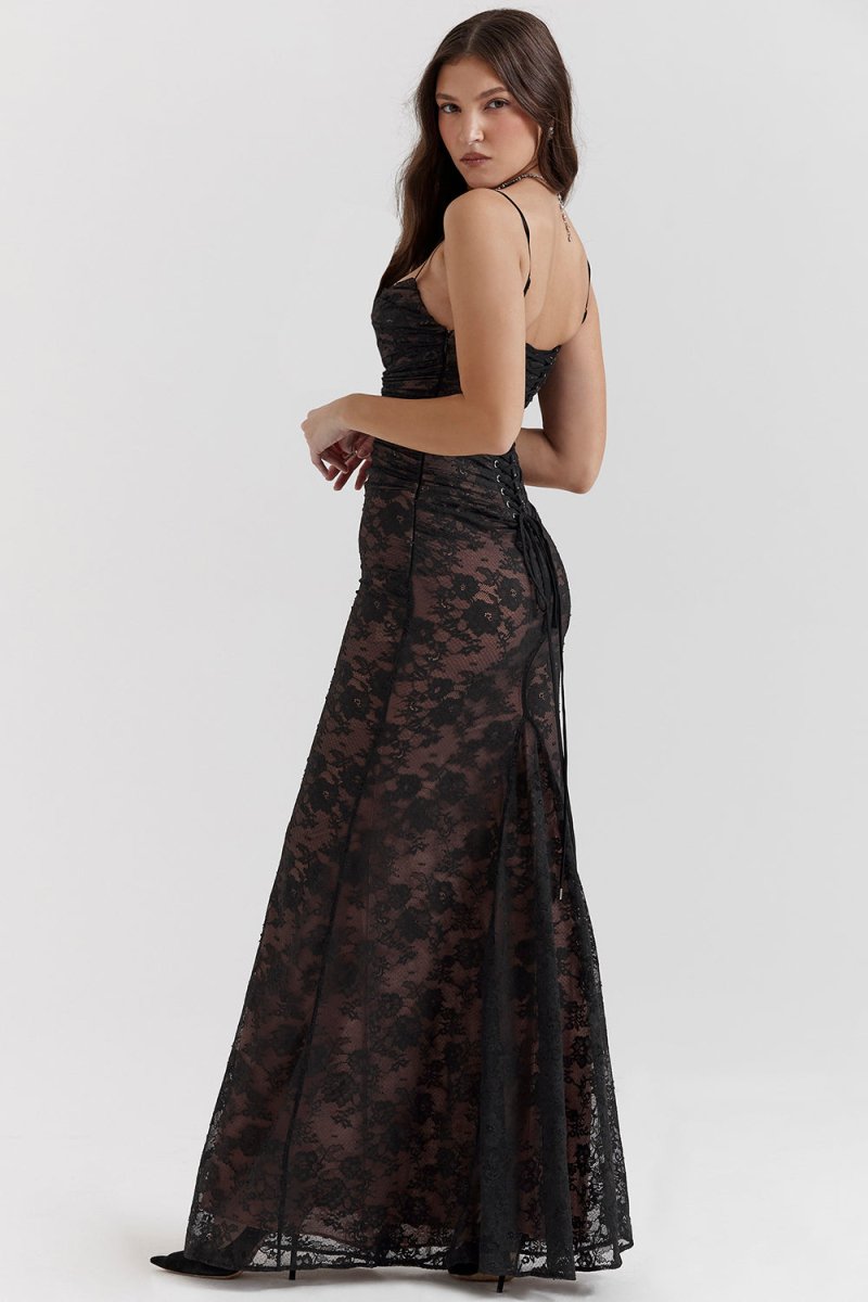 Velvet – Vintage Elegance Maxi Dress