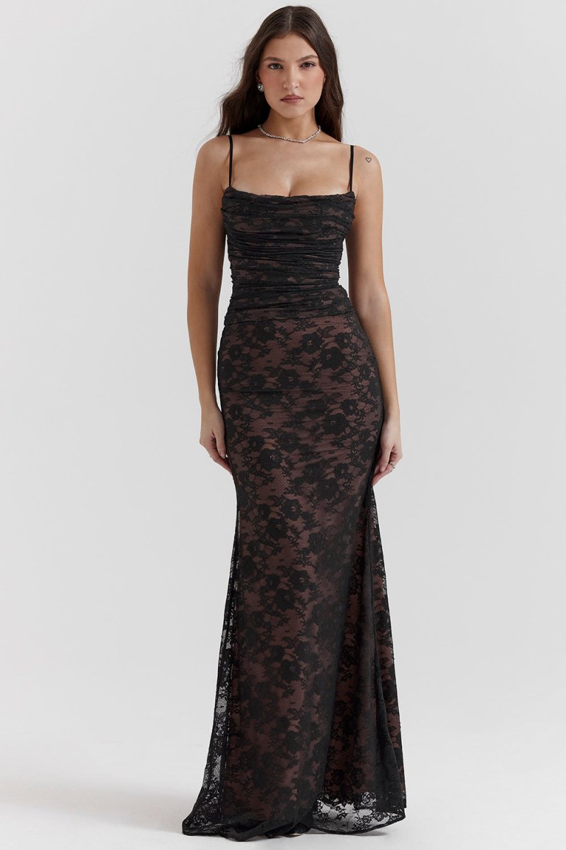 Velvet – Vintage Elegance Maxi Dress