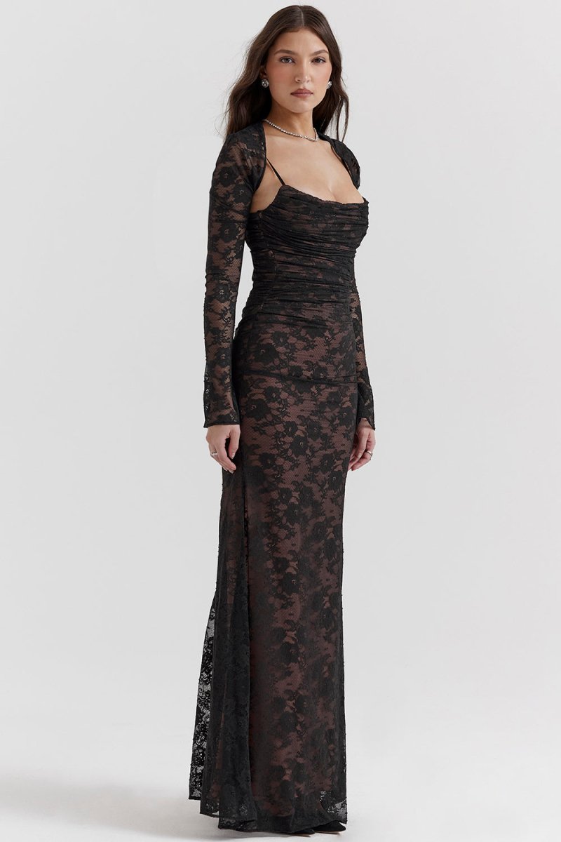 Velvet – Vintage Elegance Maxi Dress