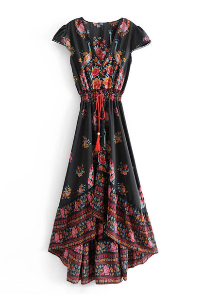 Sira – Women Boho Print Floral Dress