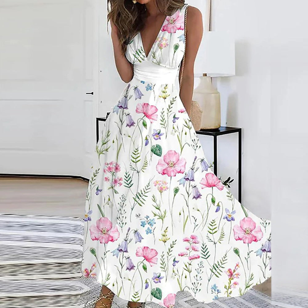 Zola – Modern Floral Dress
