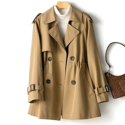 Eloise – Elegant Short Trench Coat