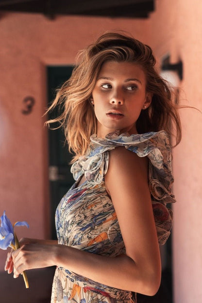 Livia –  Floral Maxi Dress