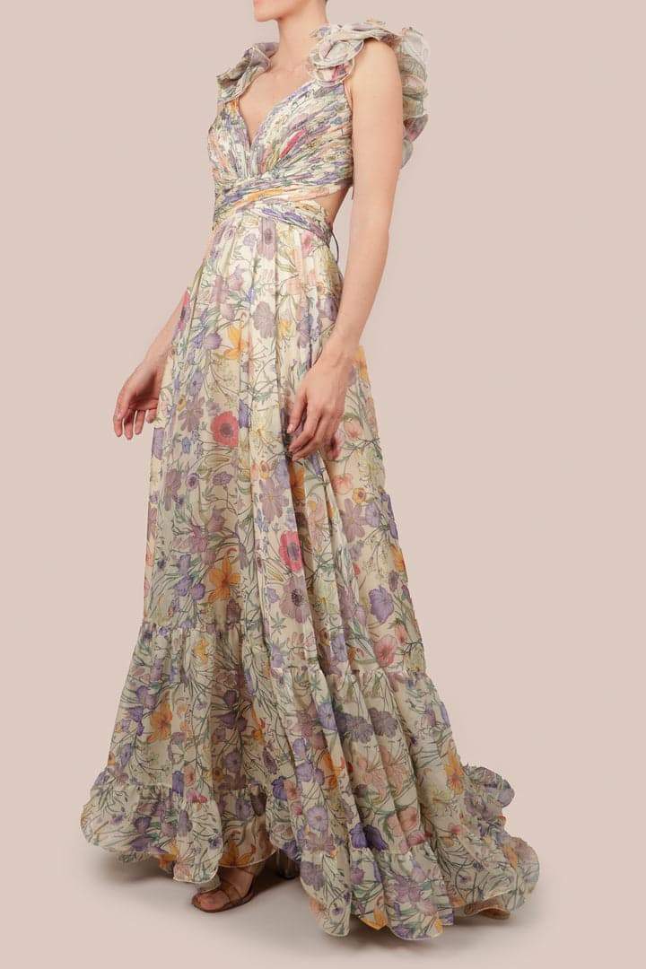 Livia –  Floral Maxi Dress