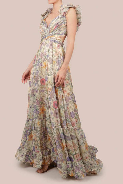 Livia –  Floral Maxi Dress