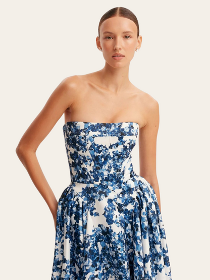 Selma – Elegant Strapless Maxi Dress