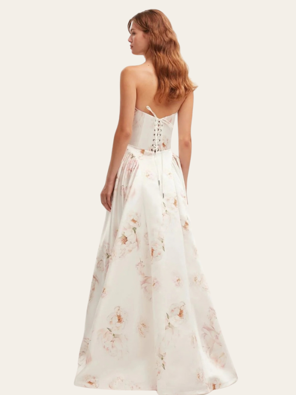 Selma – Elegant Strapless Maxi Dress
