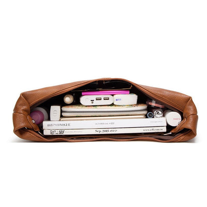 Calla – Halfmoon Suede Bag