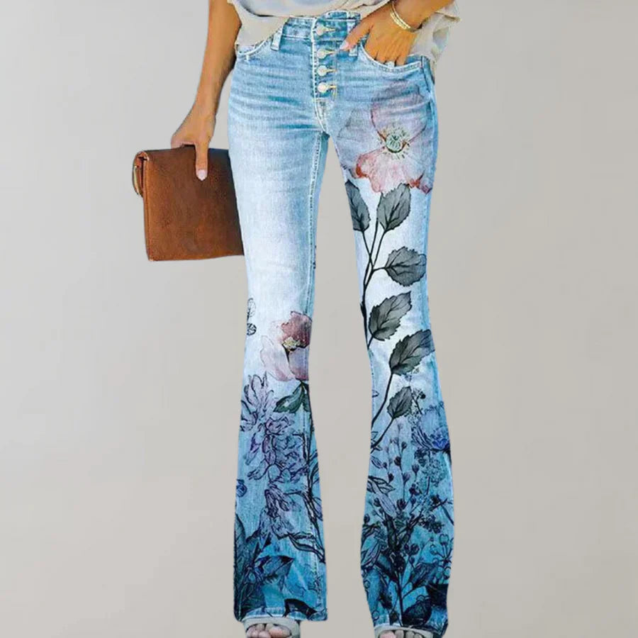 Xandra – Flare Denim Jeans