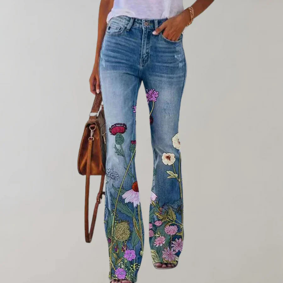 Xandra – Flare Denim Jeans