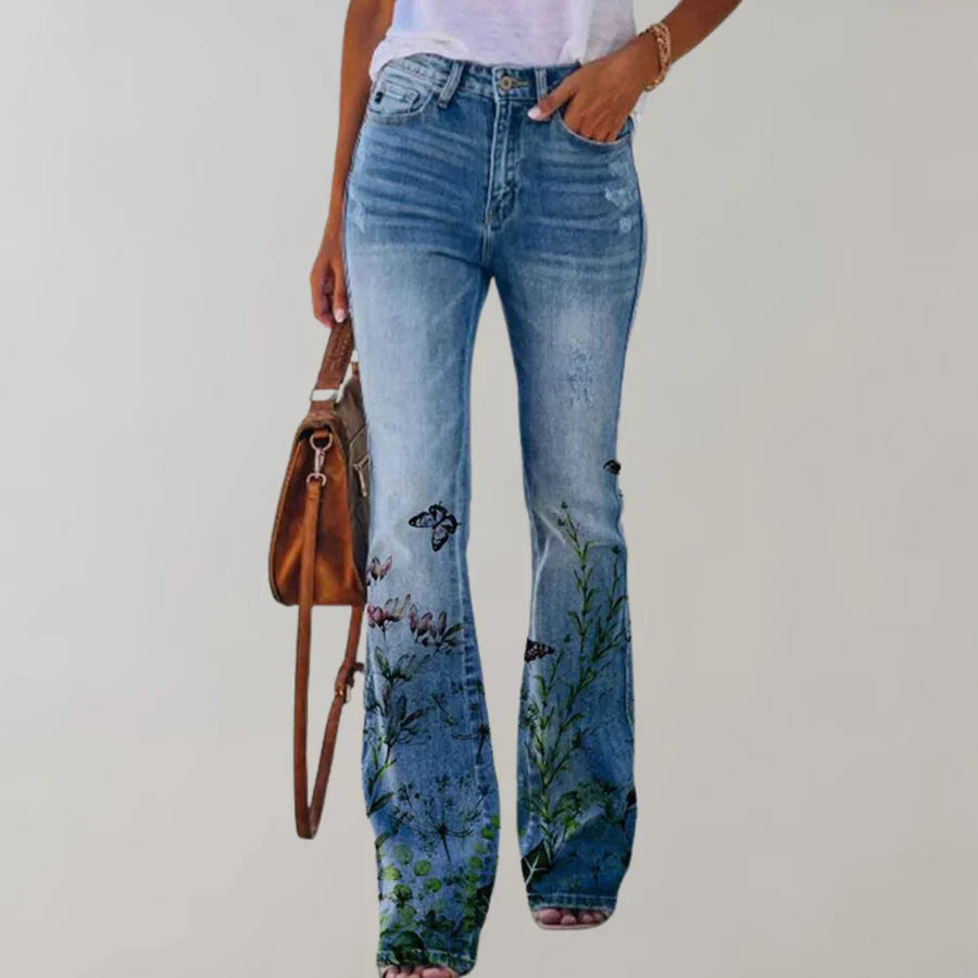 Xandra – Flare Denim Jeans