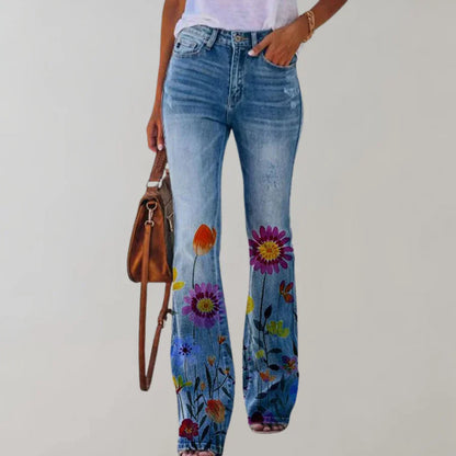 Xandra – Flare Denim Jeans