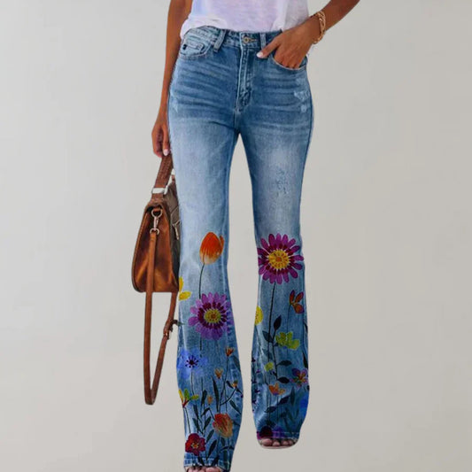 Xandra – Flare Denim Jeans