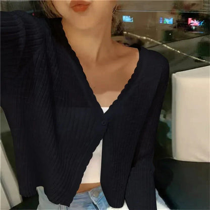 Arwen – Lightweight Loose Knit Cardigan