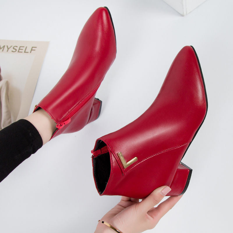 Sienna – Leather Ankle Boots