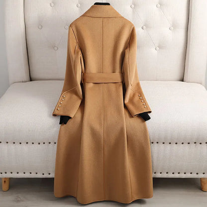 Aeliana – Belted Wool Coat