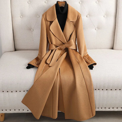 Aeliana – Belted Wool Coat